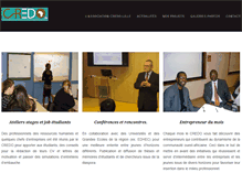 Tablet Screenshot of credo-lille.org